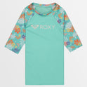 Girls 8-16 Beach Bay Lycra Short Sleeve Rash Vest