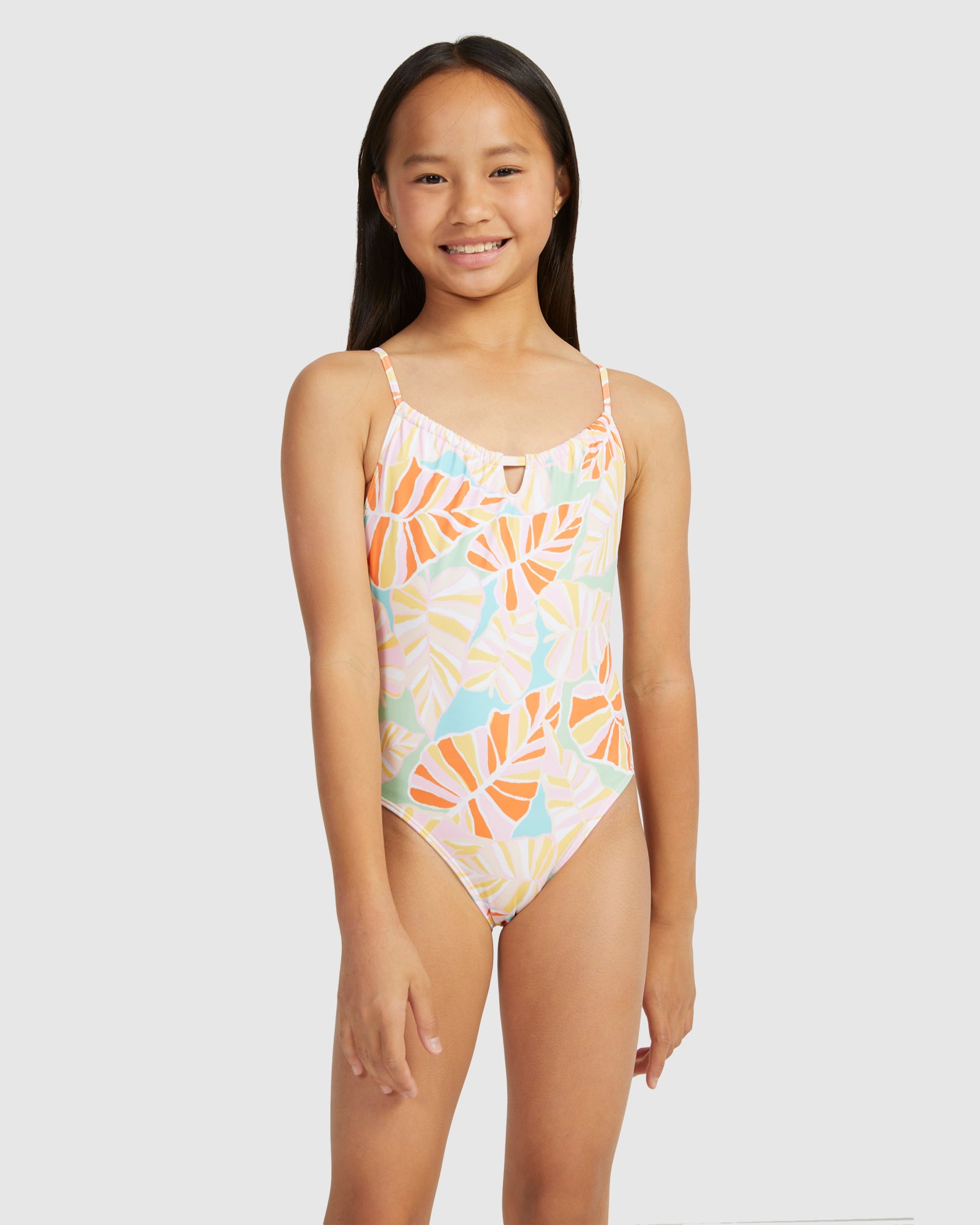 Girls 6-16 Jungle Mirage One Piece One Piece Swim