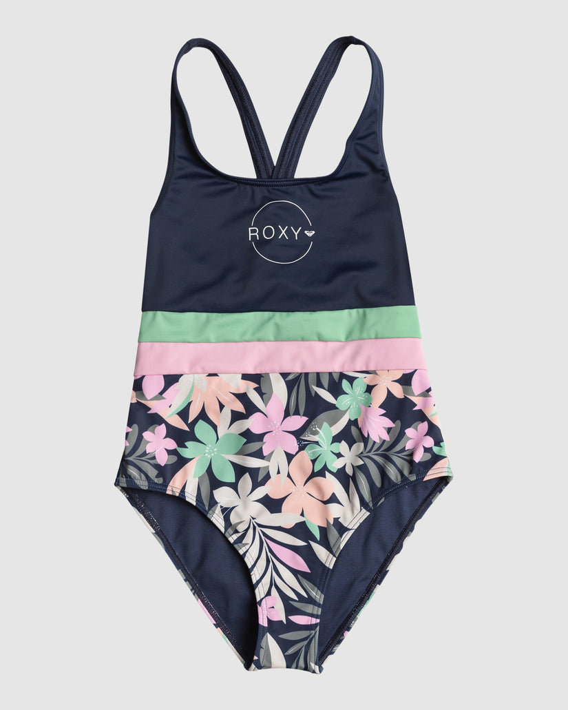 Girls 8-16 Ilacabo Active Active One Piece Swimsuit