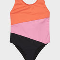 Girls 8-16 Colorblock One Piece Swimsuit