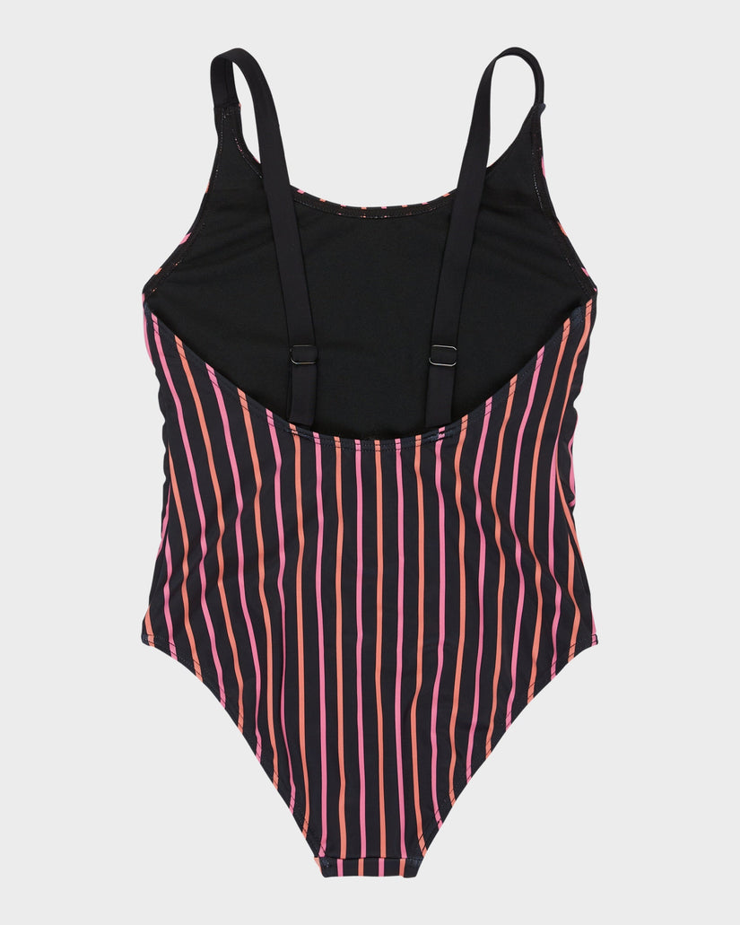 Girls 8-16 Active Floral One Piece Swimsuit