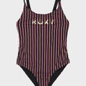 Girls 8-16 Active Floral One Piece Swimsuit
