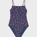 Girls 8-16 Cute Ditsy One Piece Swimsuit