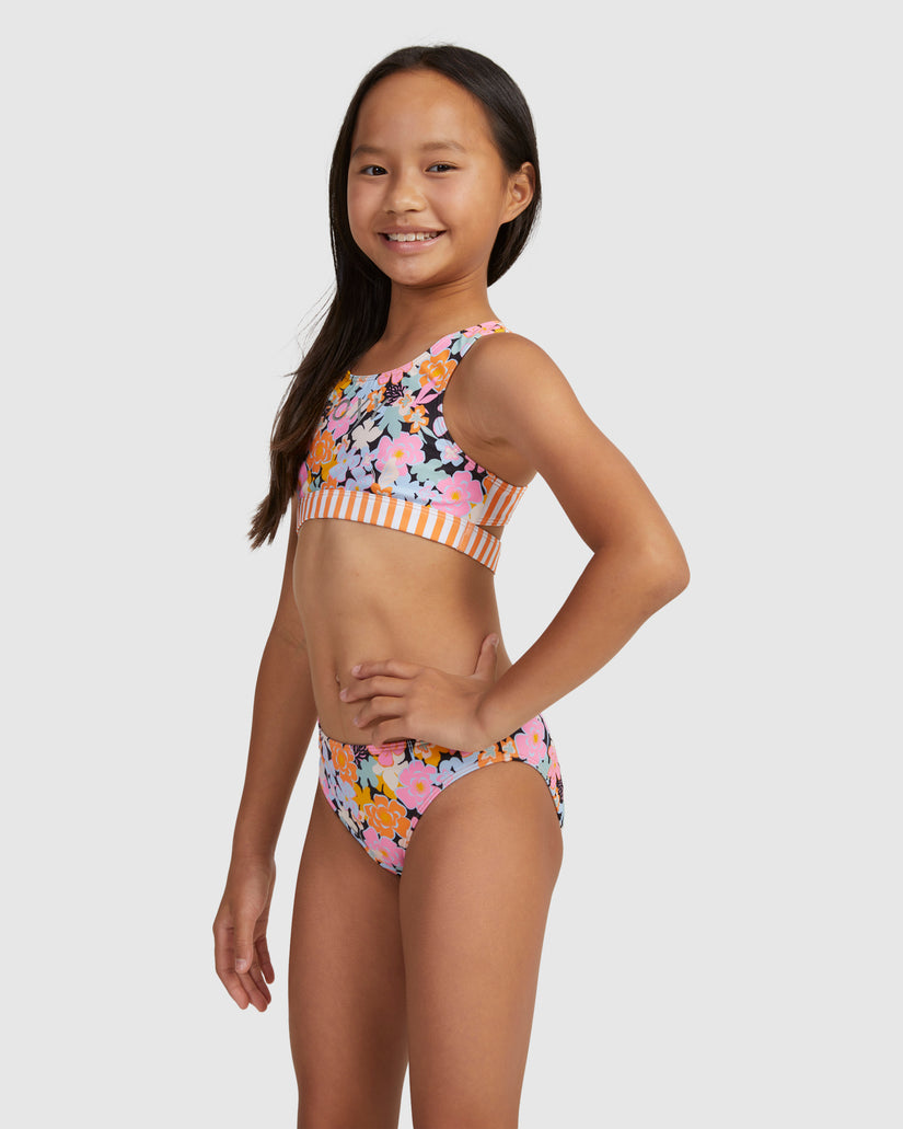 Girls Above The Limits Crop Top Set Bikini