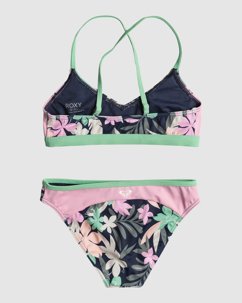 Girls 8-16 Ilacabo Active Athletic Two-Piece Bikini Set