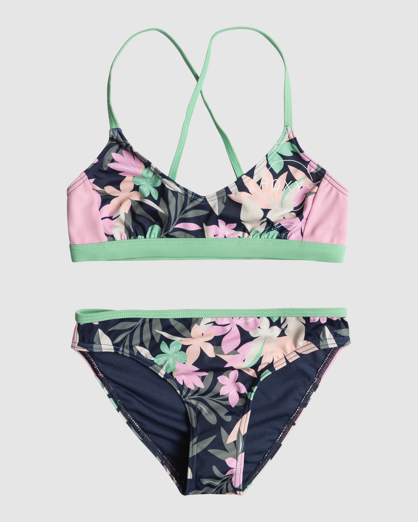 Girls 8-16 Ilacabo Active Athletic Two-Piece Bikini Set