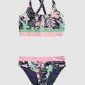 Girls 7-16 Ilacabo Active Crop Top Two-Piece Bikini Set