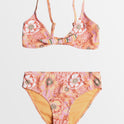 Girls 8-16 Wild Flower Two Piece Swim Set