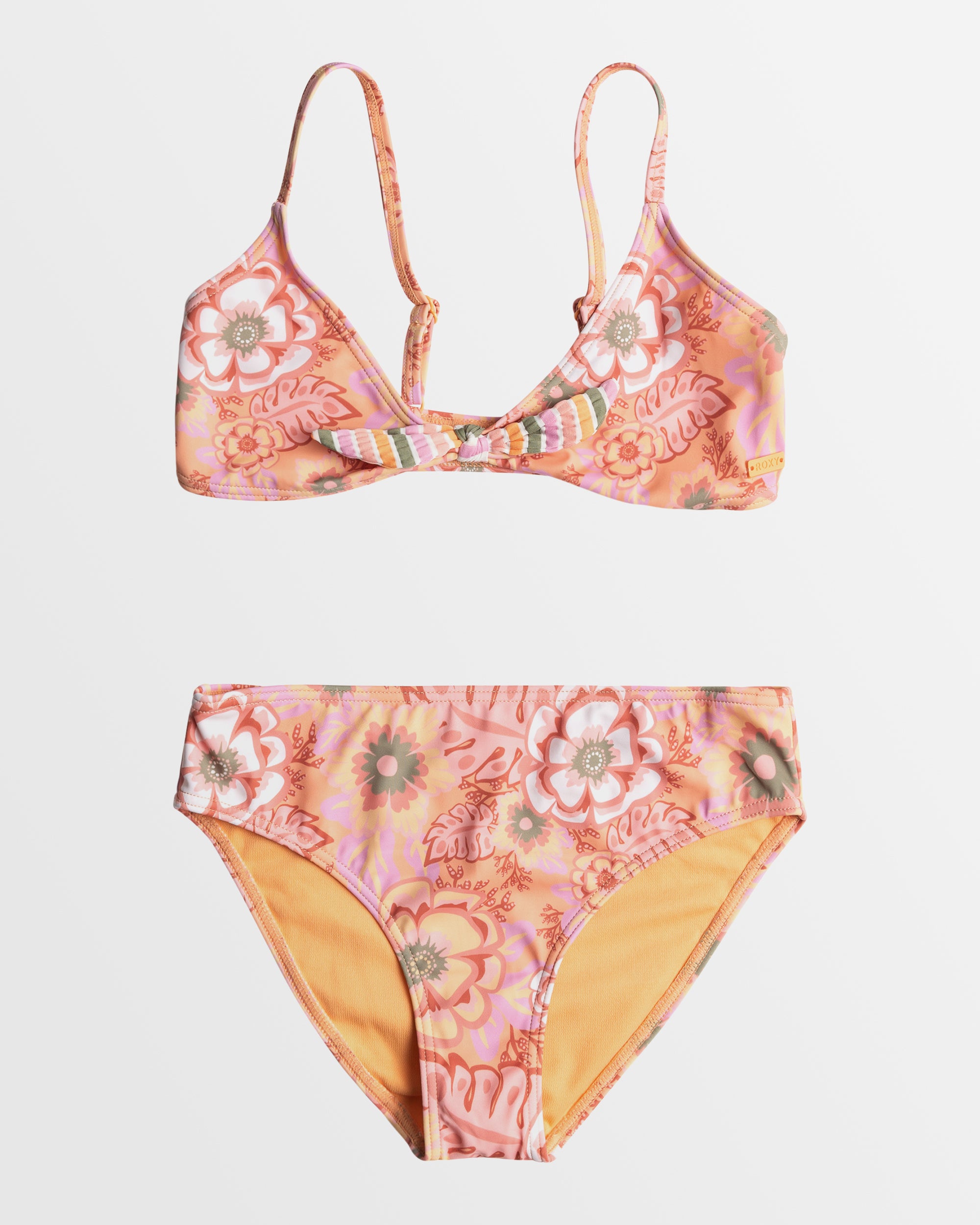 Girls 8-16 Wild Flower Two Piece Swim Set