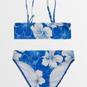 Girls 8-16 Hippy Hibiscus Bralette Set