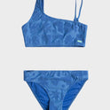Girls 8-16 Beach Check Bralette Set