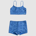 Girls 8-16 Beach Check Crop Top Set