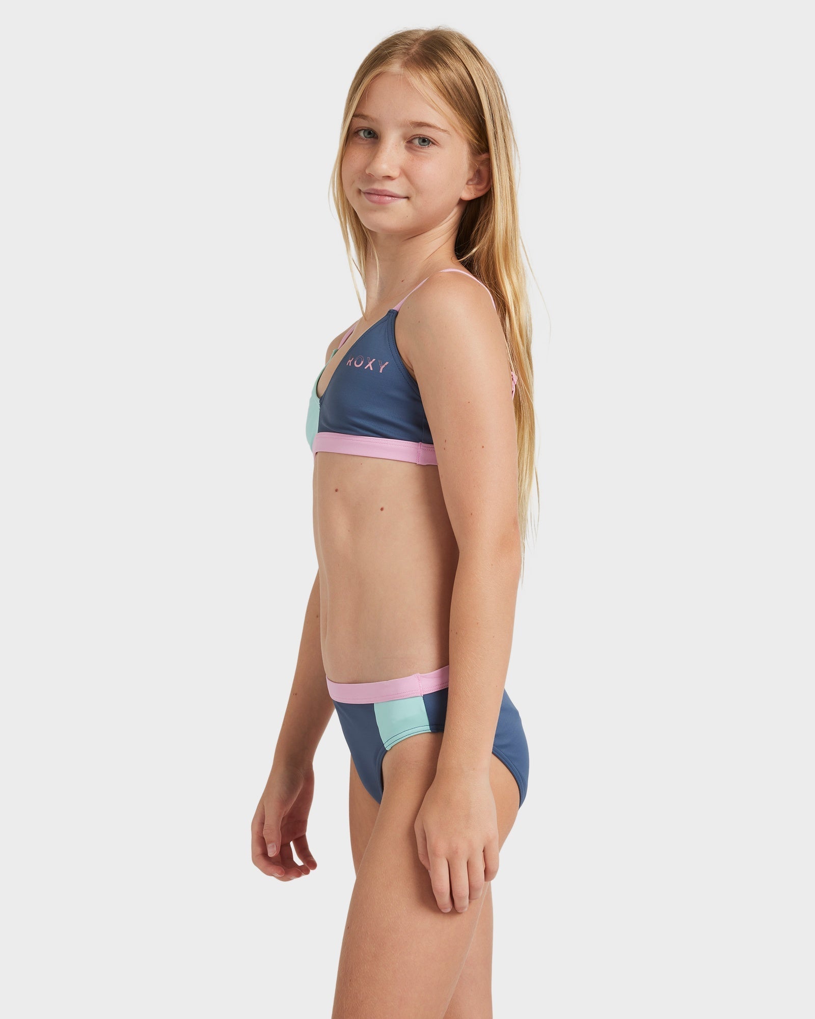 Girls 8-16 Colorblock Two Piece