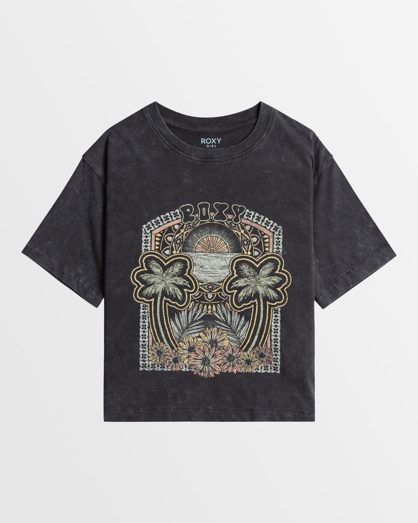 Girls 8-16 Sun For All Seasons Short Sleeve T-Shirt
