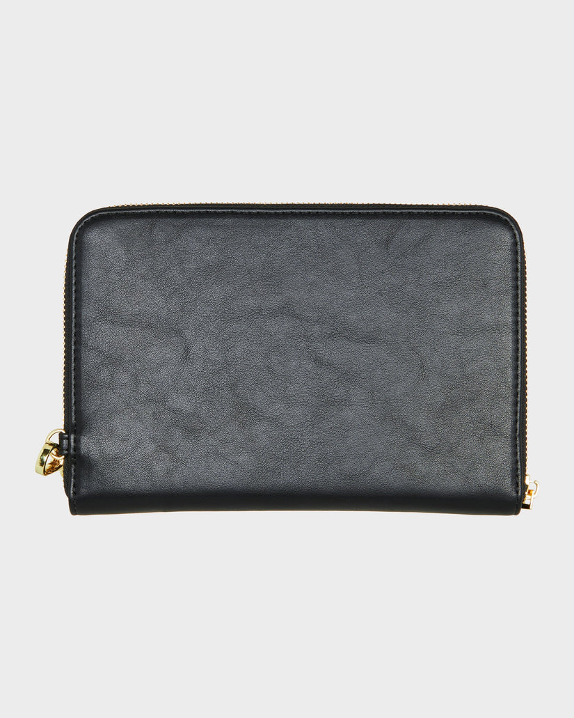 Womens Magic Happens Leather Wallet
