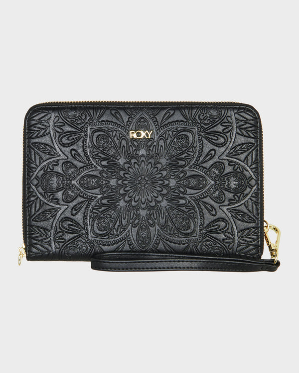 Womens Magic Happens Leather Wallet