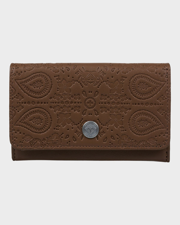 Womens Crazy Diamond Leather Wallet