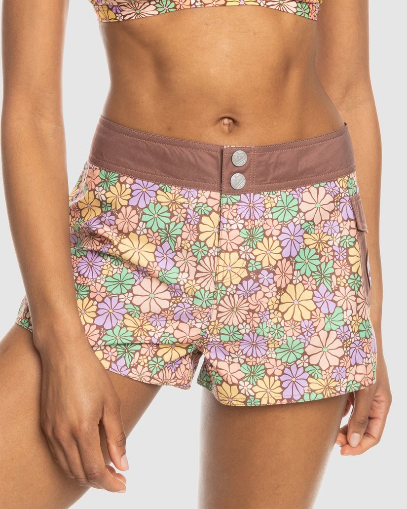 Womens New Fashion 2" Boardshorts