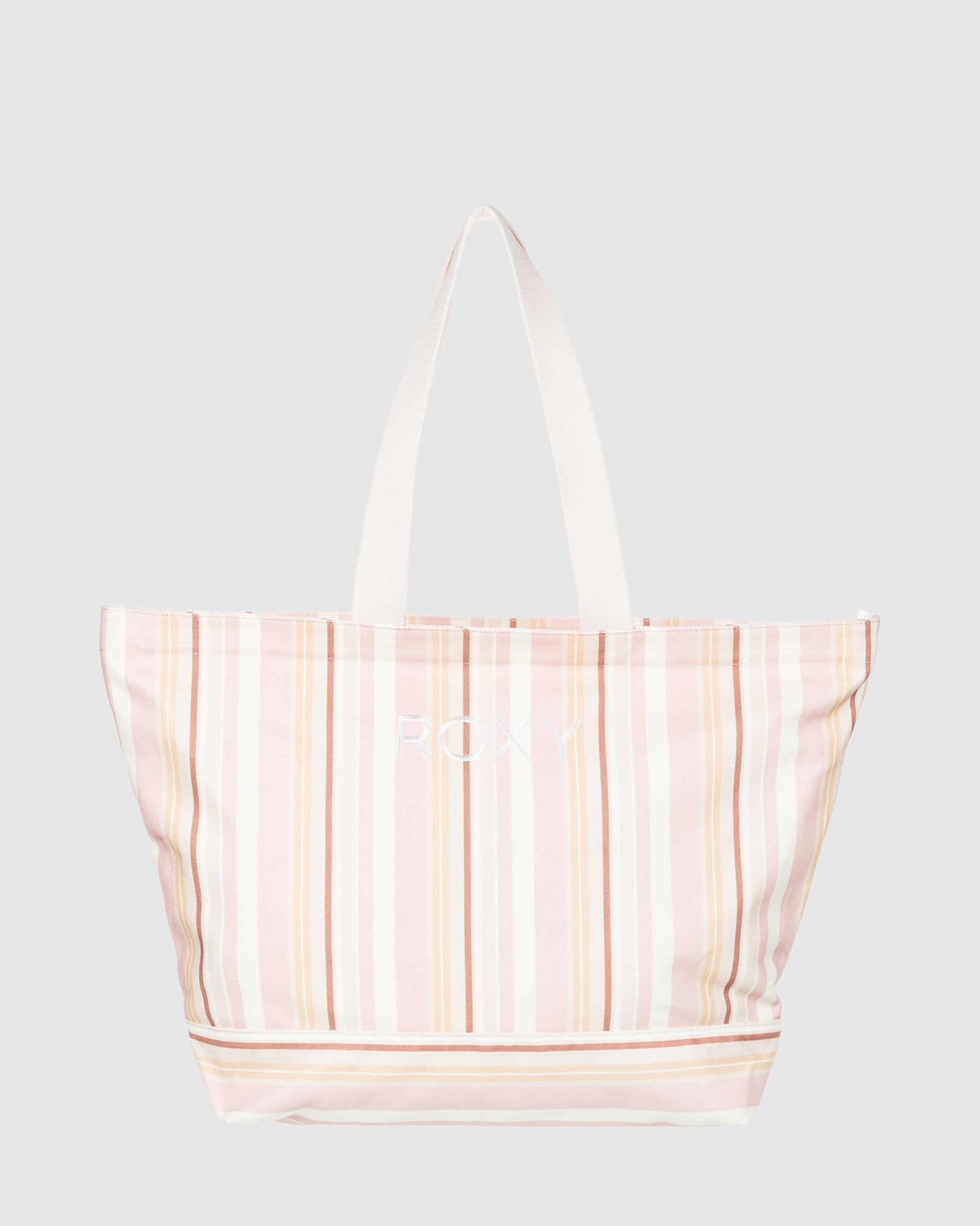 Womens Strippy Beach Bag