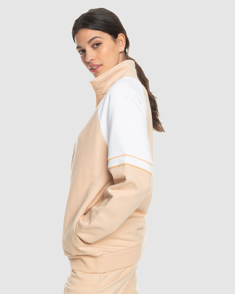 Womens Essential Energy Half-Zip Sweatshirt