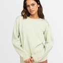 Womens Surf Stoked Pullover Sweatshirt