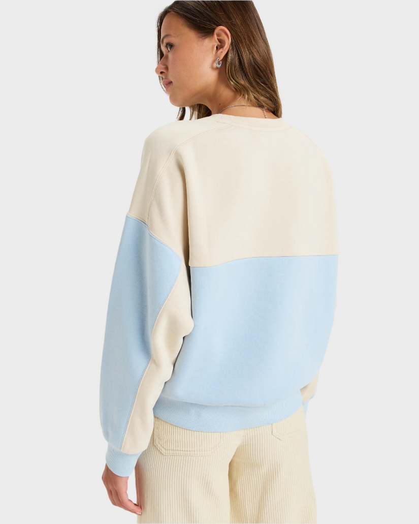 Womens Waves Of Nature Crew Neck
