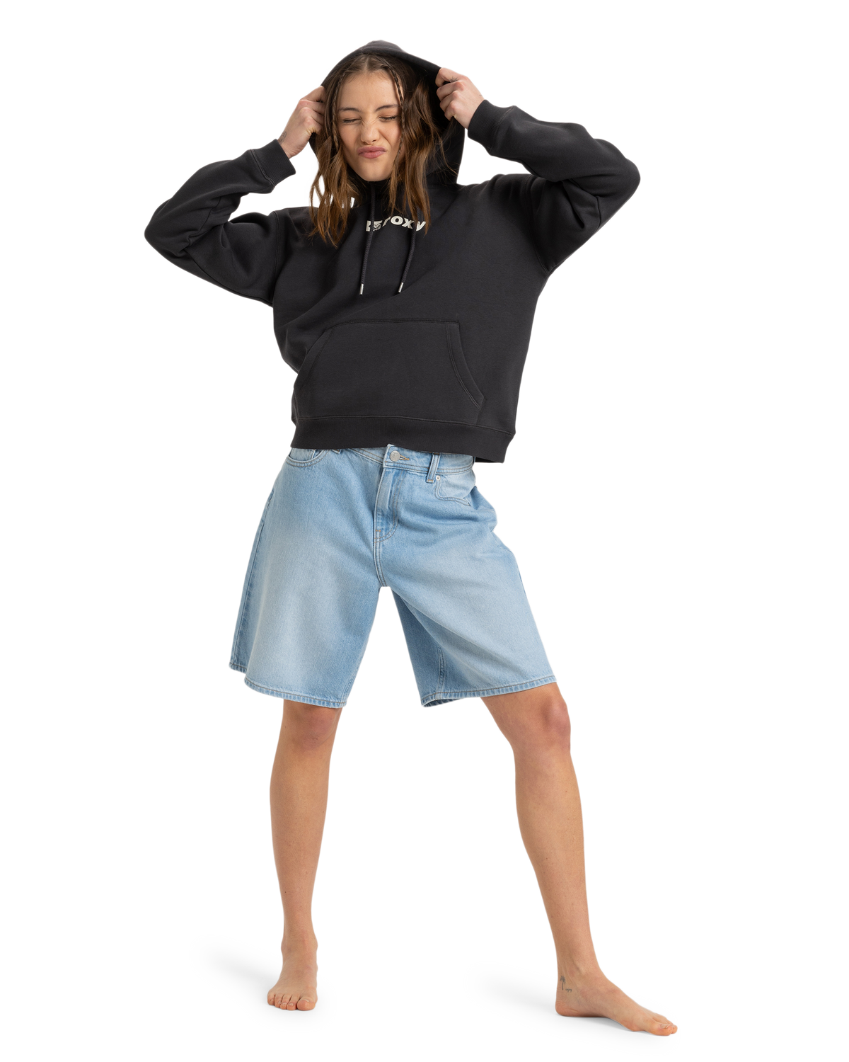 Womens Perfect Place Hoodie Brushed(wholeslae)