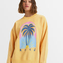 Womens Oz Lineup Oversized Crew Top