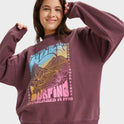 Womens Lineup Oversized Crew Neck