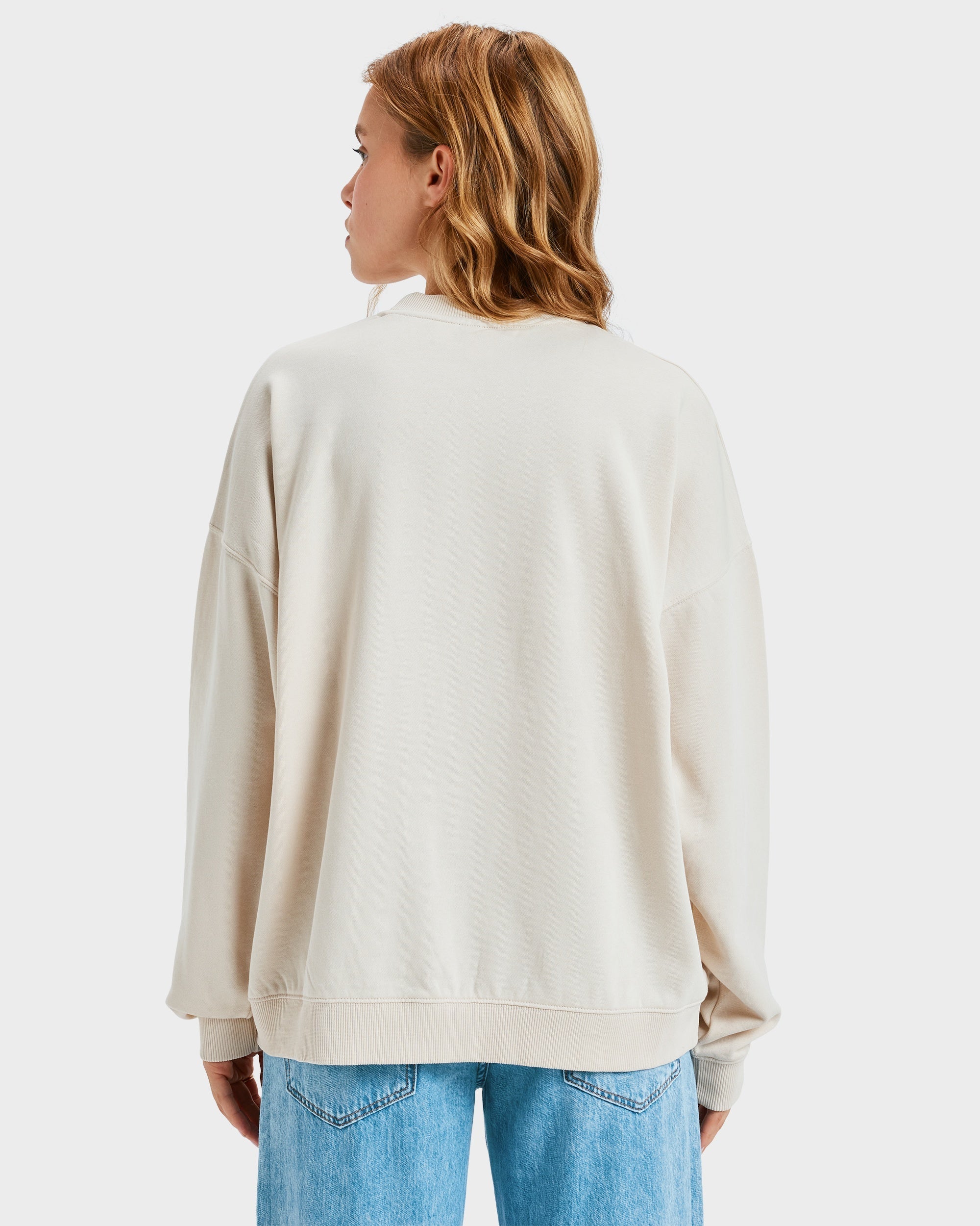 Womens Lineup Oversized Crew Neck