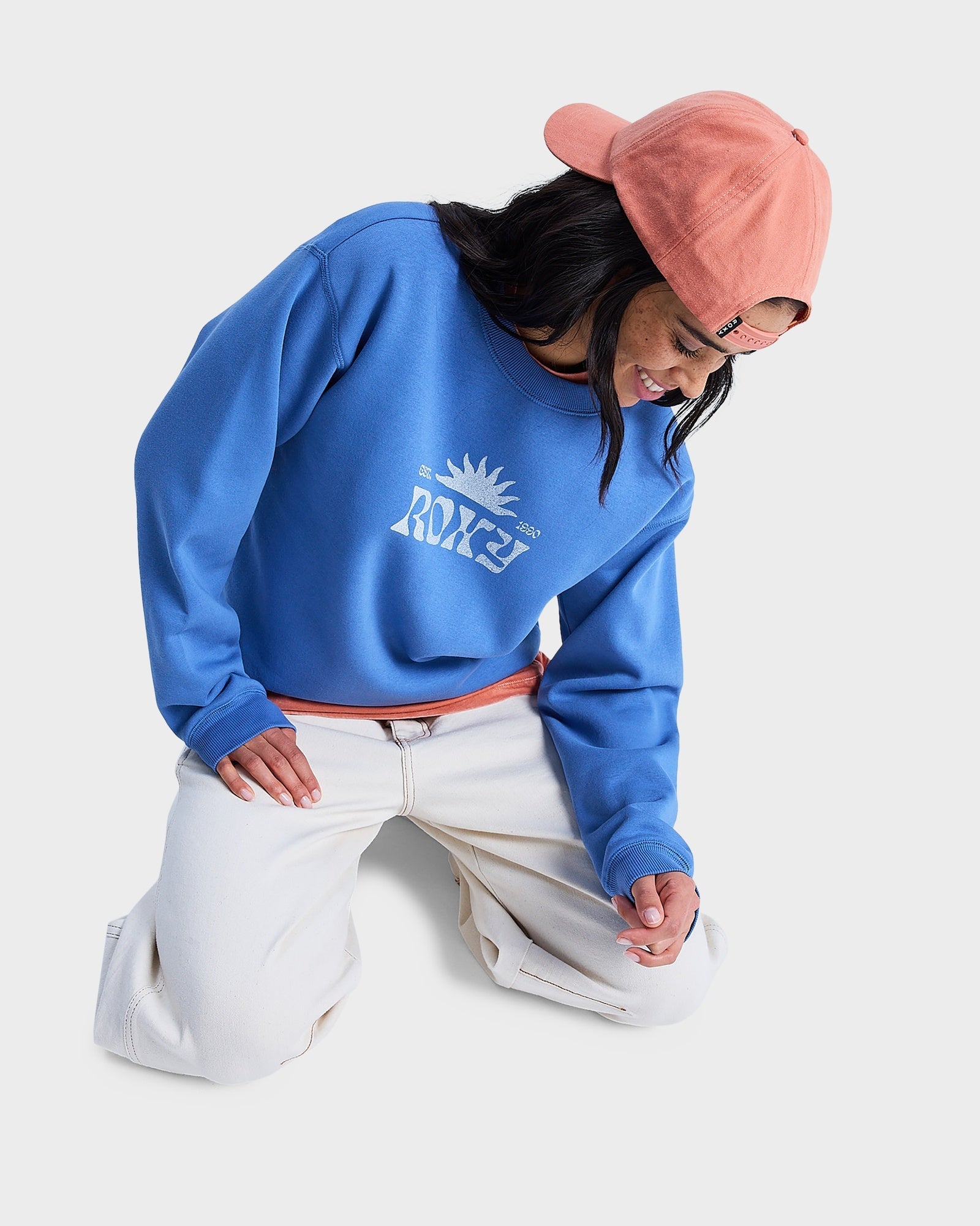 Womens Surf Stoked Crew Neck