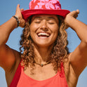 Womens Jasmine Paradise Reversible Bucket Hat