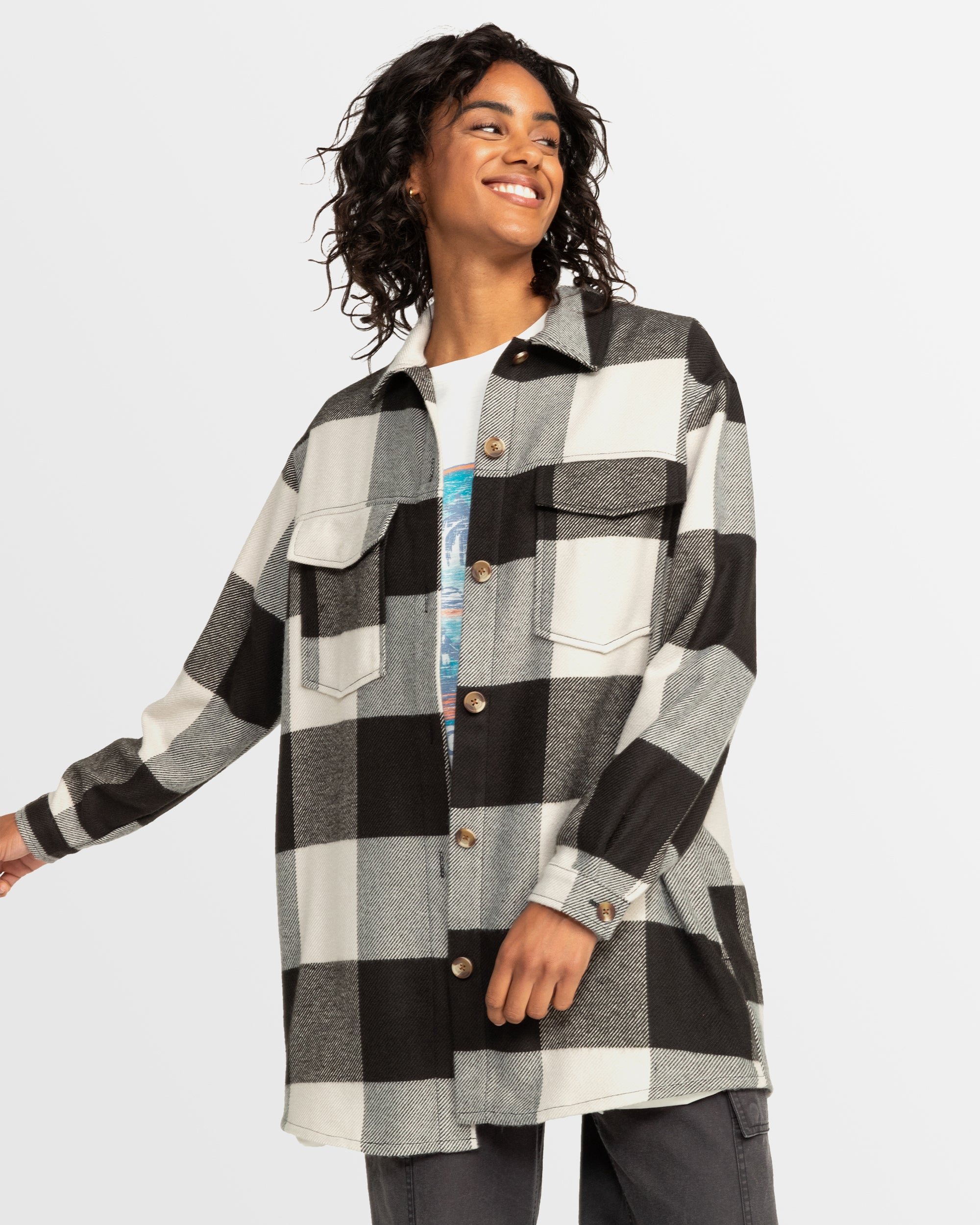 Checkered womens jacket 2025
