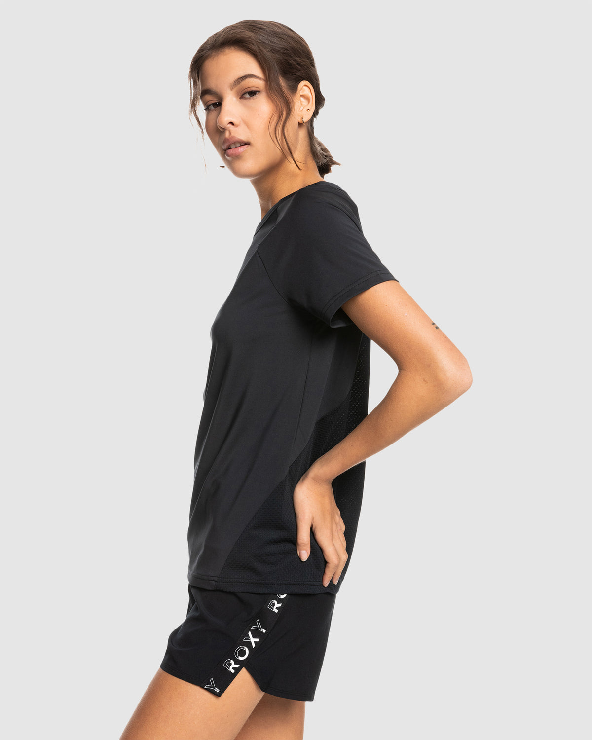Womens Tech Tee With Mesh T-Shirt