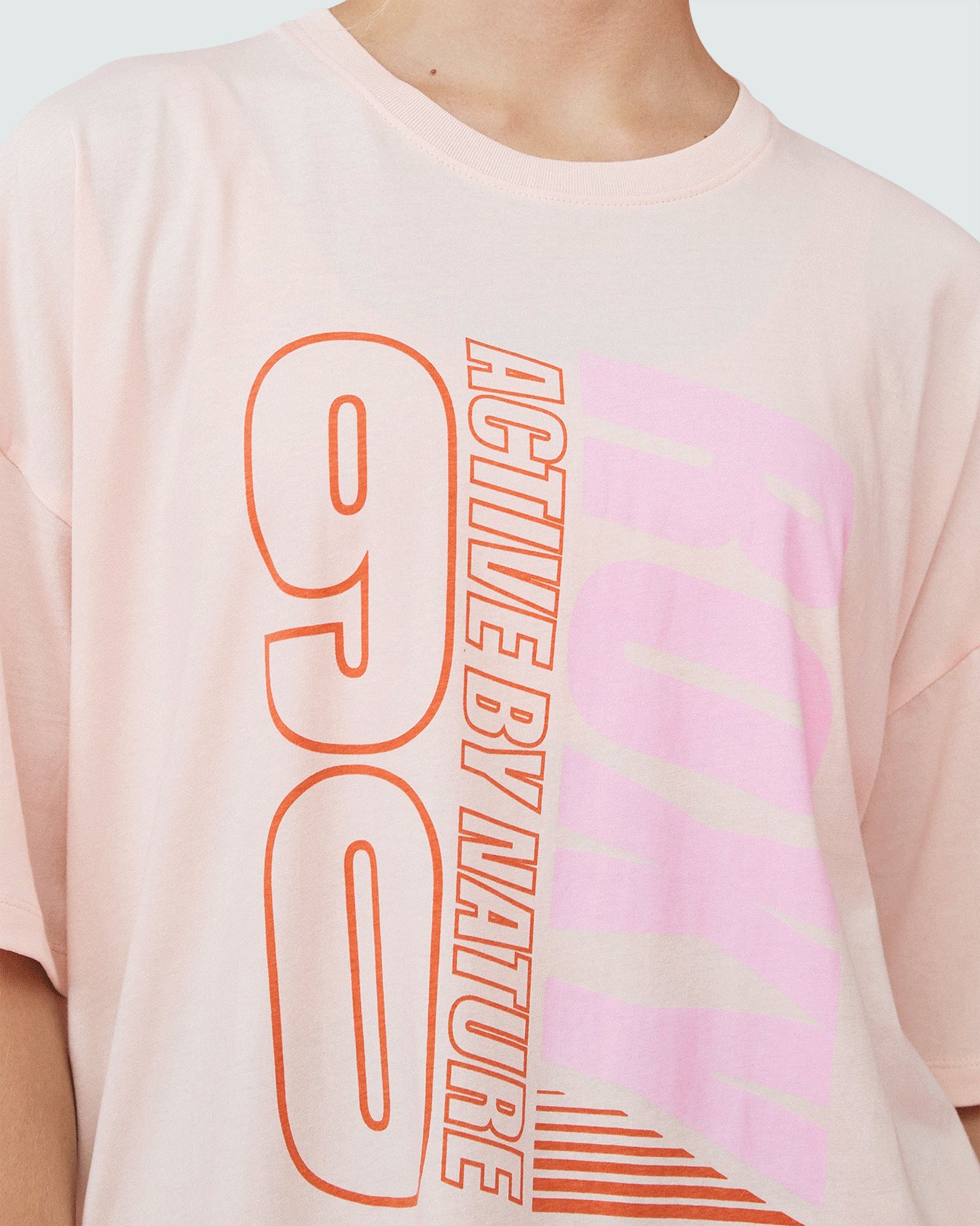 Womens Essential Energy Oversize Tee T-Shirt