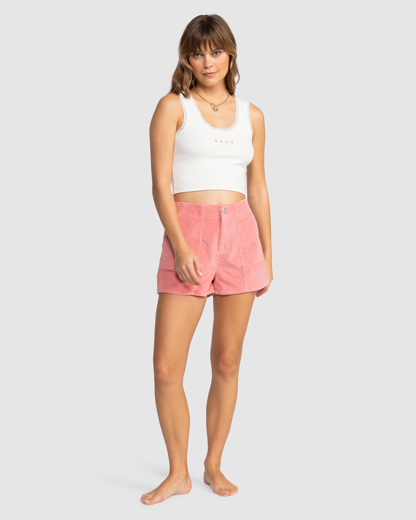 Womens Roxy Lace Lacy Tank Top