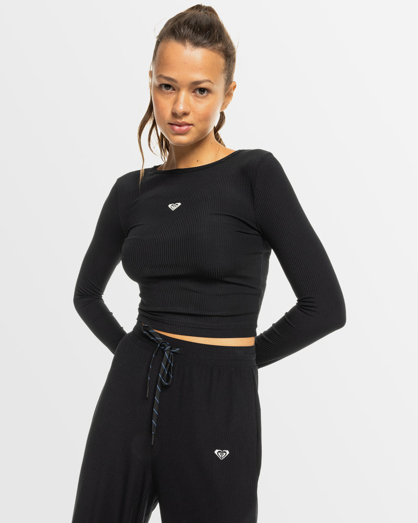 Womens Rise & Vibe Long Sleeve Sport T-Shirt