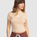 Womens Paradise Baby Tee