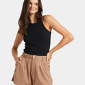 Womens Attractive Light Chino Shorts