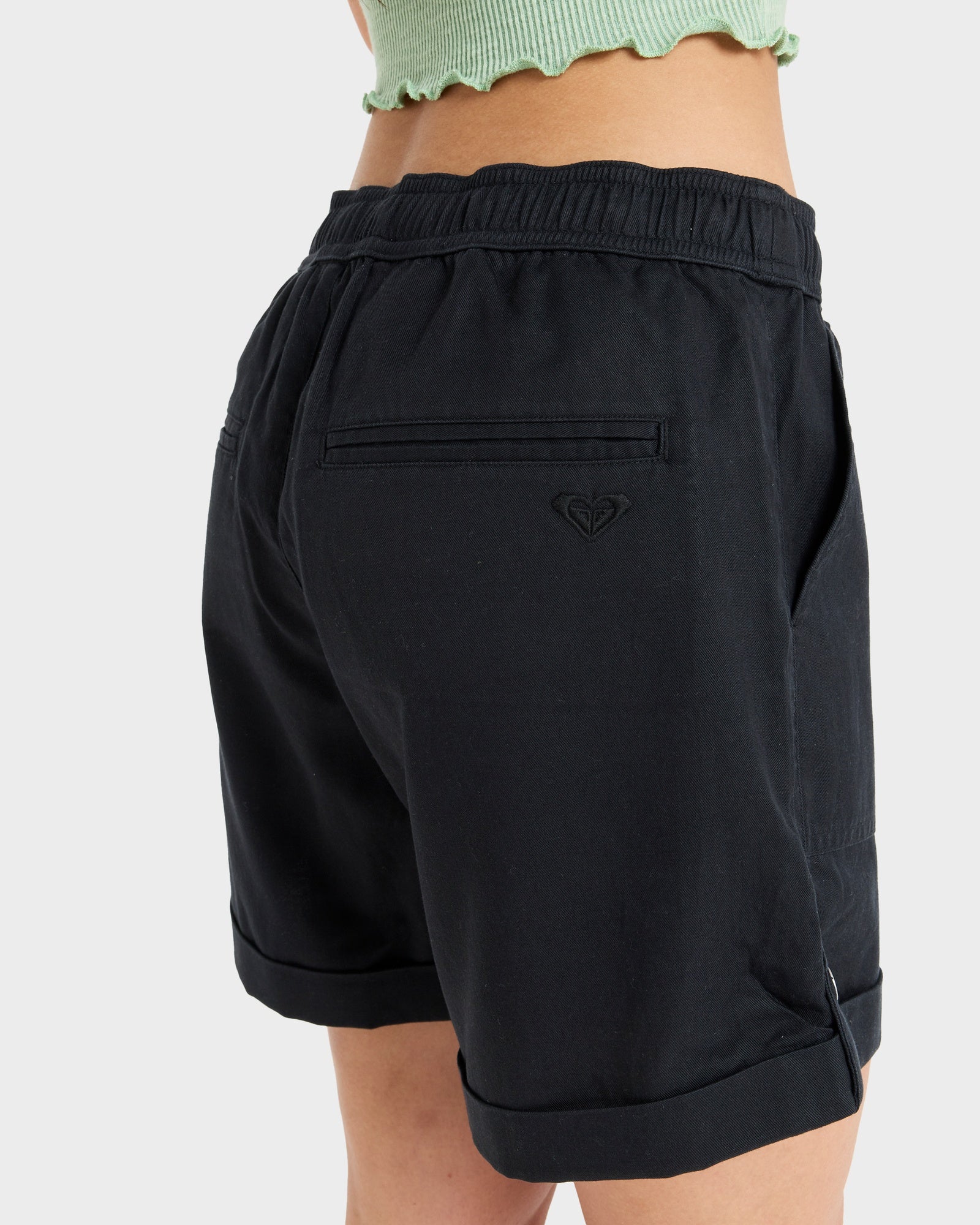 Womens Sweetest Day Elastic Waist Shorts