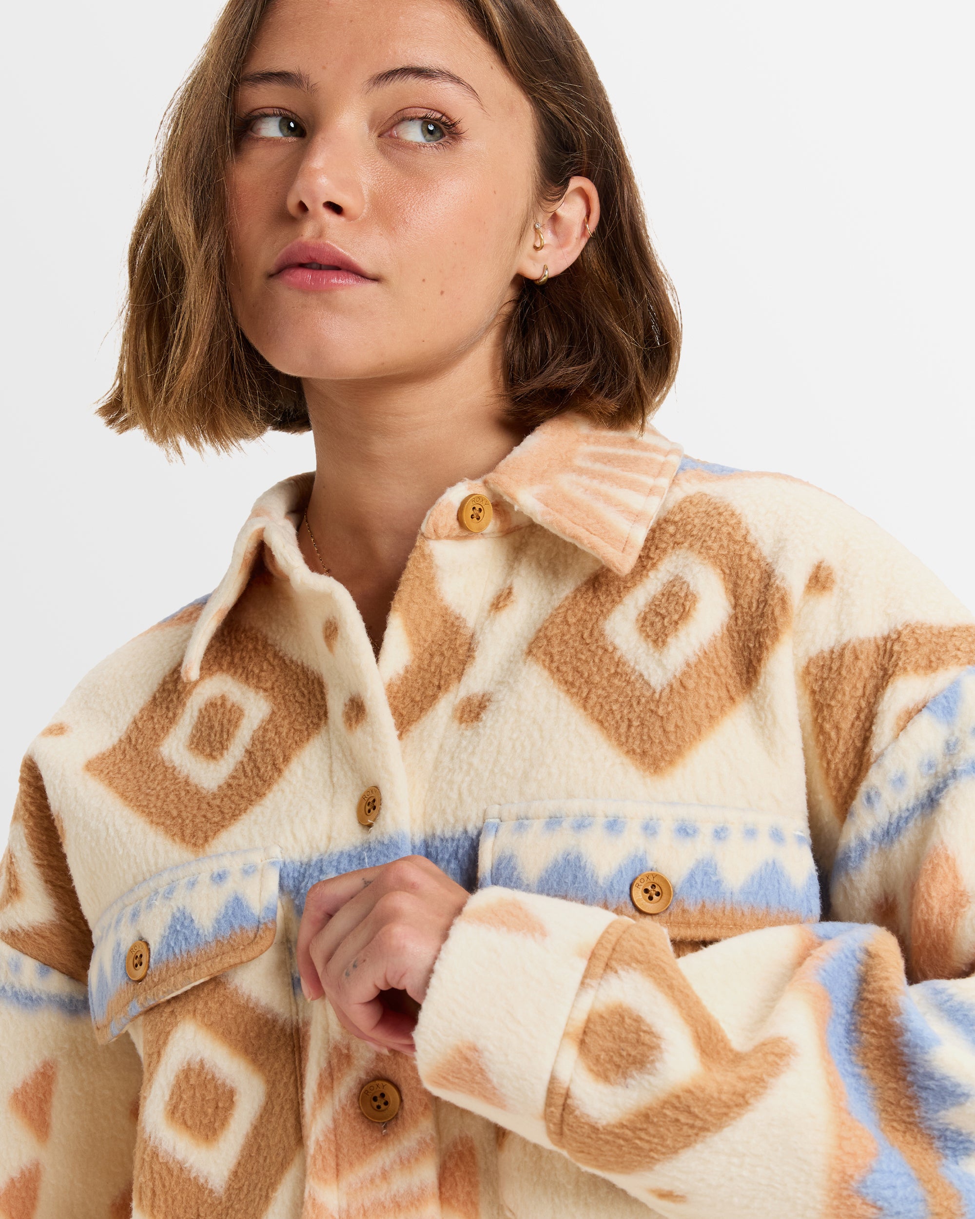 Womens Morning Crush  Polar Shacket