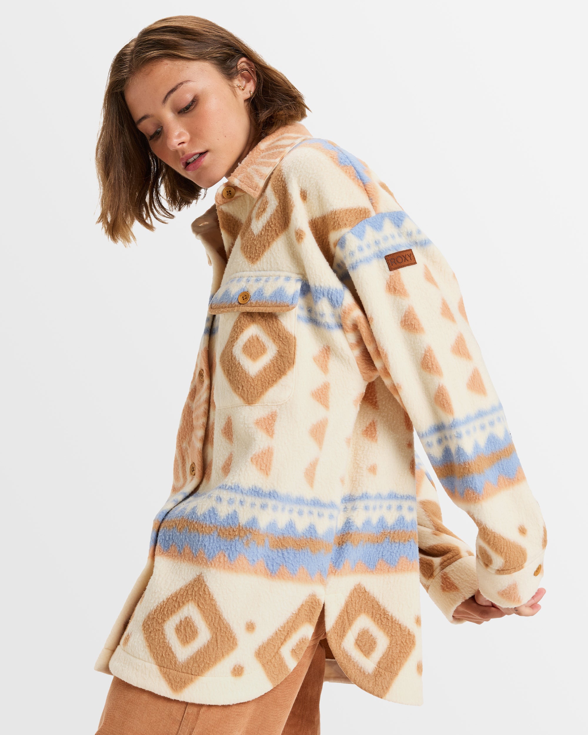 Womens Morning Crush  Polar Shacket