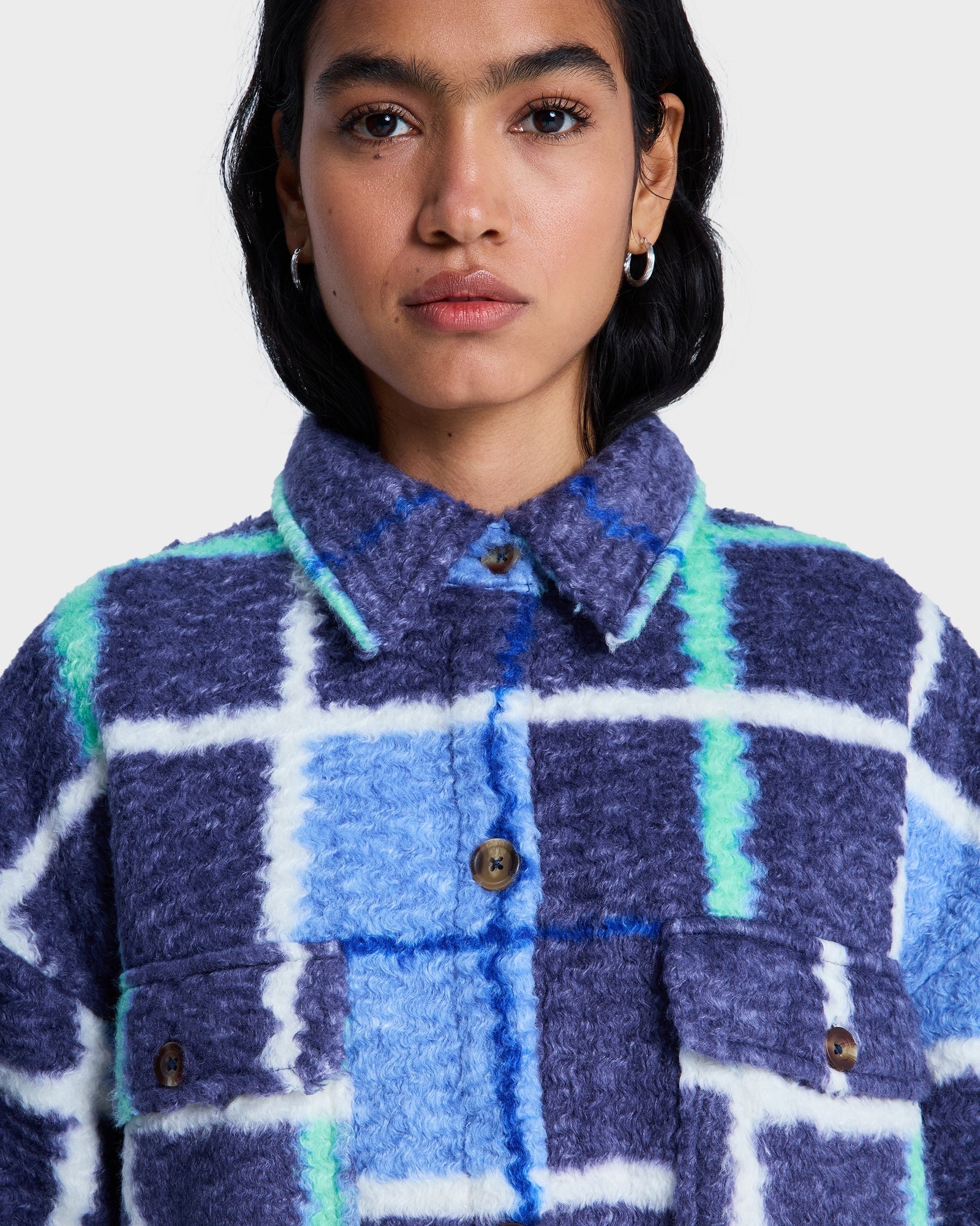 Womens Over And Above Shacket