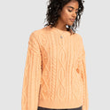 Womens La Playa Cable Crew Neck Jumper