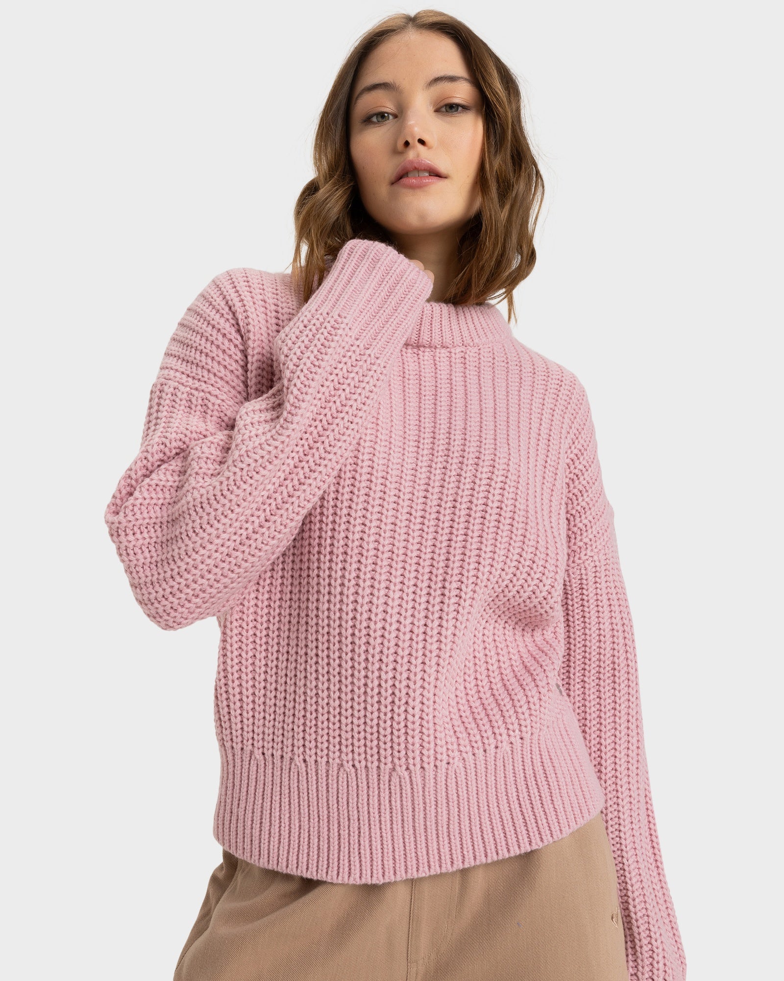 andmary￤Roxy turtle knit tops ANDMARY】Roxy turtle knit tops