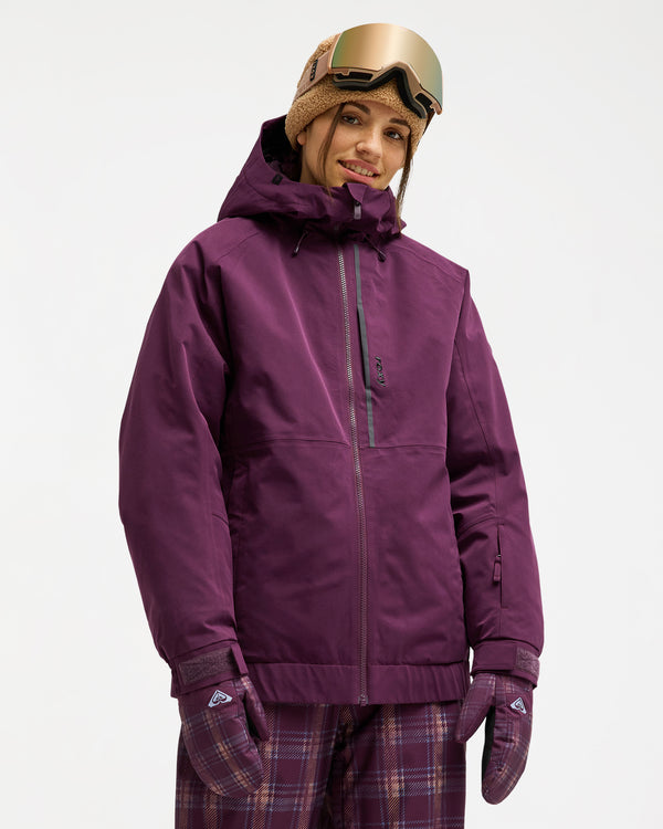 Womens 20K Crystal Clear Snow Jacket