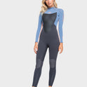 Womens 3/2mm Prologue Flatlock Back Zip Wetsuit