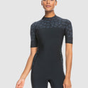 Womens 2mm Swell Series Short Sleeve Back Zip Springsuit