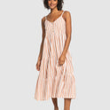 Womens Bleach Days Stripe Dress