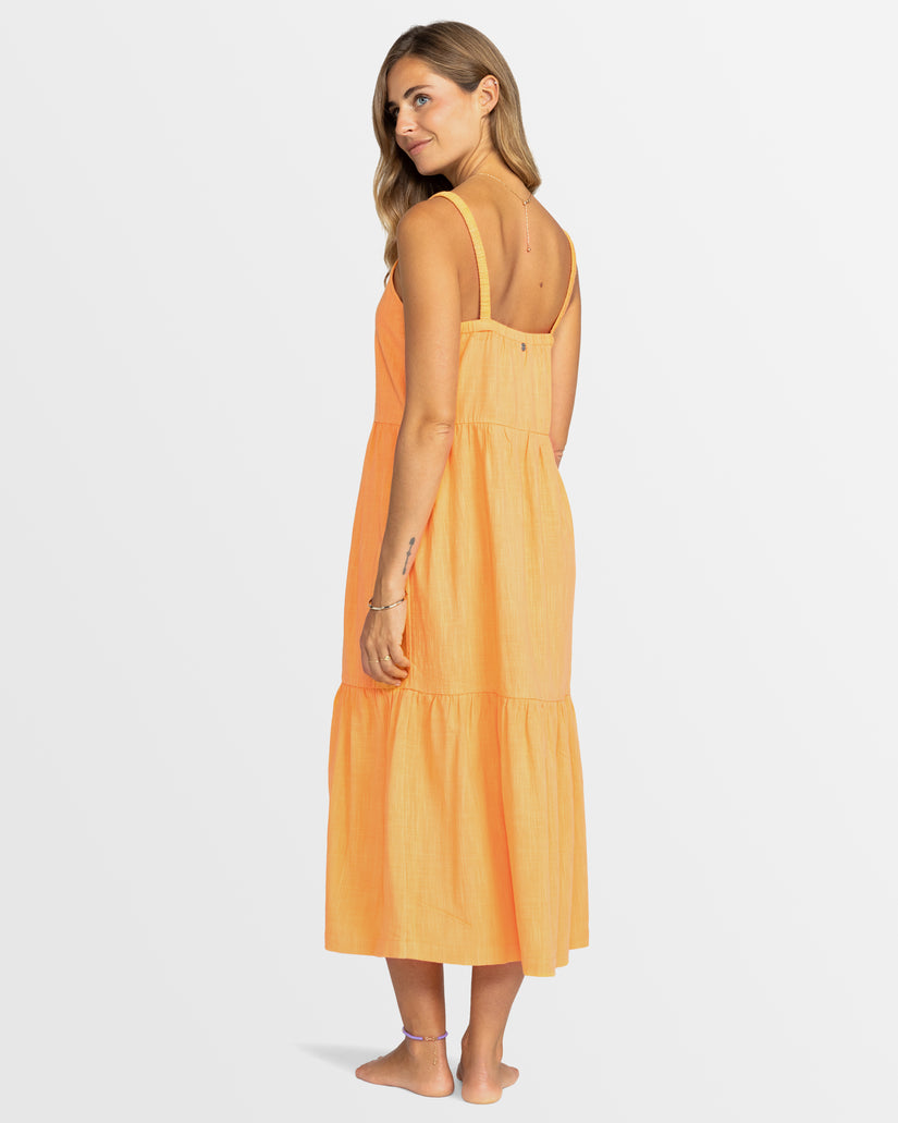Womens Waiting Line Midi Dress